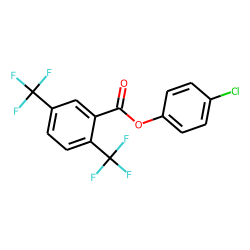 2,5-Di(trifluoromethyl)benzoic acid, 4-chlorophenyl ester