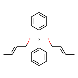 Silane, diphenyldi(but-2-en-1-yloxy)-