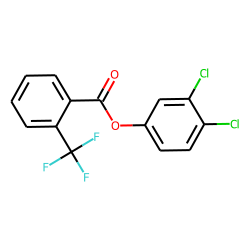 2-Trifluoromethylbenzoic acid, 3,4-dichlorophenyl ester