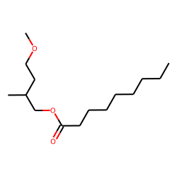 Nonanoic acid, 4-methoxy-2-methylbutyl ester