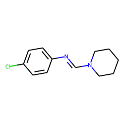 Methanimine, 1-(1-piperidinyl), N-(4-chlorophenyl)