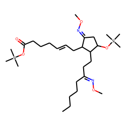 13,14-Dihydro-15-keto-PGE2, MO-TMS, isomer # 1