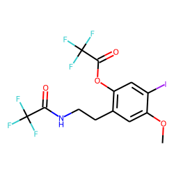 4-iodo-2,5-dimethoxy-«beta»-phenethylamine-M, (O-desmethyl-), isomer 1, di-TFA