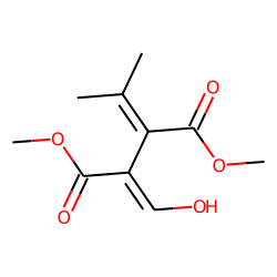 Succinic acid, 2-hydroxymethylene-3-isopropylidene-, dimethyl ester