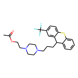 Flupenthixol M (dihydro-), monoacetylated