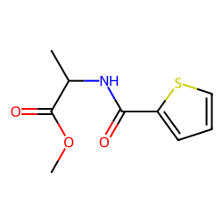 L-Alanine, N-(2-thienylcarbonyl)-, methyl ester