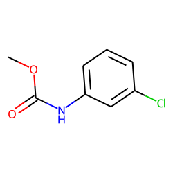 Carbamic acid, 3-chlorophenyl-, methyl ester