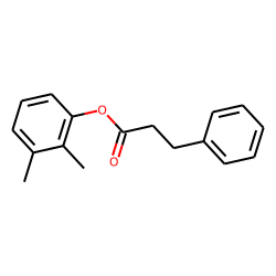 3-Phenylpropionic acid, 2,3-dimethylphenyl ester