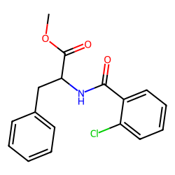 L-Phenylalanine, N-(2-chlorobenzoyl)-, methyl ester