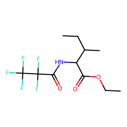 L-isoleucine, n-pentafluoropropionyl-, ethyl ester