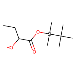 2-Hydroxybutyric acid, TBDMS