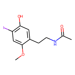 4-iodo-2,5-dimethoxy-«beta»-phenethylamine-M, (O-desmethyl-N-acetyl-), isomer-2