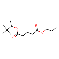 Glutaric acid, 3,3-dimethylbut-2-yl propyl ester