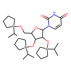Uridine, 2',3',5'-tris(O-TMIPSi)