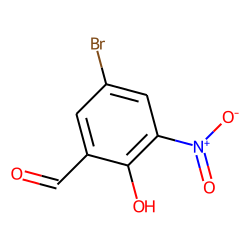 Benzaldehyde, 5-bromo-2-hydroxy-3-nitro-