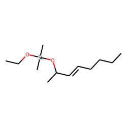 Silane, dimethyl(oct-3-en-2-yloxy)ethoxy-