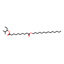 Sebacic acid, 2-methylpent-3-yl tetradecyl ester
