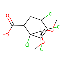 7, 7-Dimethoxy-1, 4, 5, 6-tetrachlorobicyclo [2. 2. 1]-5-heptene-2-carboxylic acid