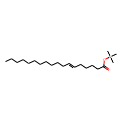 cis, 6-Octadecenoic acid, trimethylsilyl ester