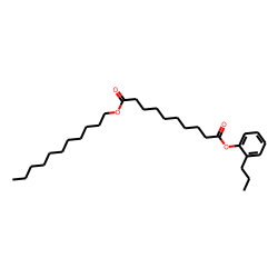 Sebacic acid, 3-propylphenyl undecyl ester