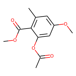 methyl everninate, acetylated