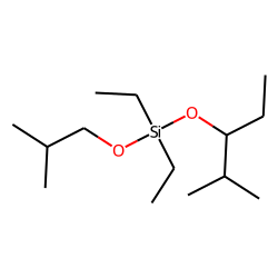 Silane, diethylisobutoxy(2-methylpent-3-yloxy)-