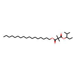 Dimethylmalonic acid, heptadecyl 2-methylpent-3-yl ester
