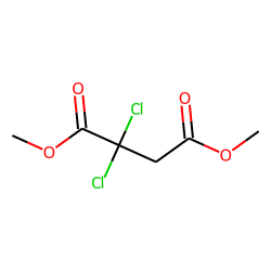 Dimethyl 2,2-dichlorobutanedioate