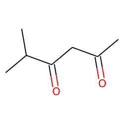 5-Methylhexane-2,4-dione, keto form