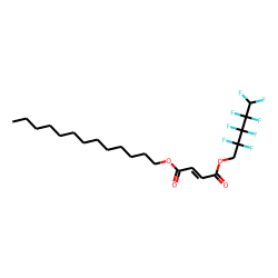 Fumaric acid, 2,2,3,3,4,4,5,5-octafluoropentyl tridecyl ester