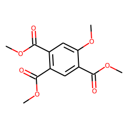 Benzene-1,2,4-tricarboxylic acid, 5-methoxy, trimethyl ester