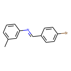 p-bromobenzylidene-(3-methylphenyl)-amine