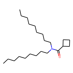 Cyclobutanecarboxamide, N,N-dinonyl-