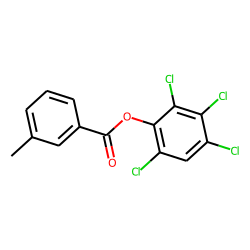 Benzoic acid, 3-methyl-, 2,3,4,6-tetrachlorophenyl ester