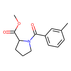l-Proline, N-(m-toluoyl)-, methyl ester