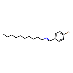 p-bromobenzylidene-decyl-amine