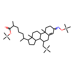 7«alpha»-hydroxy-3-oxo-4-cholesten-26-oate, oxime-TMS