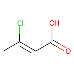 cis-3-Chloro-2-butenoic acid