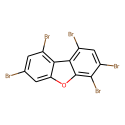 1,3,4,7,9-pentabromo-dibenzofuran
