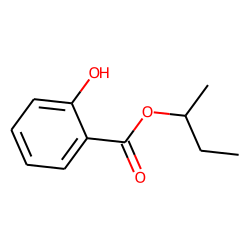 Salicylic acid, 1-methylpropyl ester