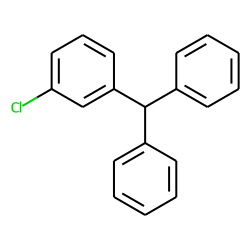 Triphenylmethane, 3-chloro