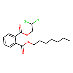 Phthalic acid, 2,2-dichloroethyl heptyl ester