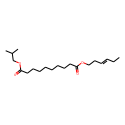 Sebacic acid, cis-hex-3-enyl isobutyl ester