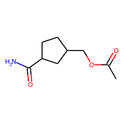 Cyclopentanecarboxamide, cis-3-acetoxymethyl-