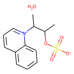 Quinolinium compounds, 1-(2-hydroxy-1-methylpropyl)-hydroxide, sulfate, inner salt, cis-, erythro-