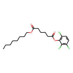 Adipic acid, octyl 2,3,6-trichlorophenyl ester