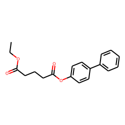Glutaric acid, 4-biphenyl ethyl ester