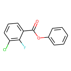 3-Chloro-2-fluorobenzoic acid, phenylester