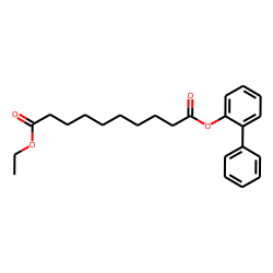 Sebacic acid, ethyl 2-phenylphenyl ester