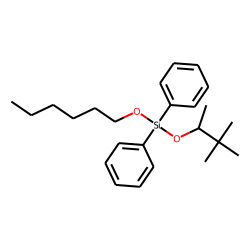 Silane, diphenyl(3,3-dimethylbut-2-yloxy)hexyloxy-